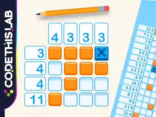 Jeu Classic Nonogram en ligne