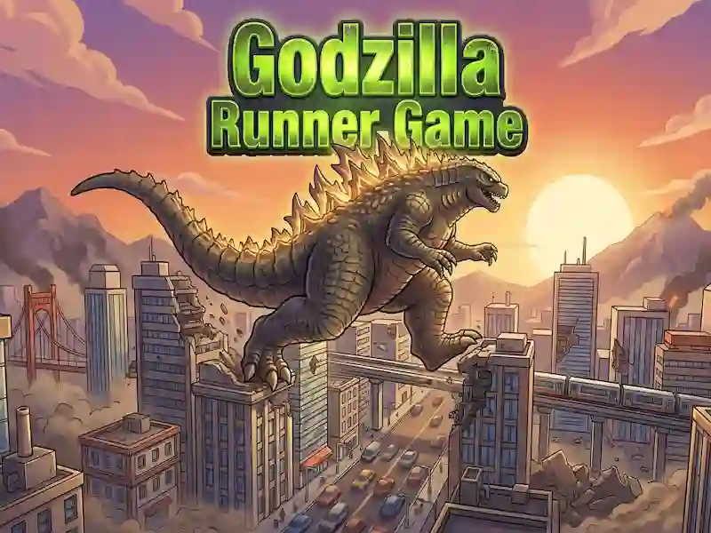 Jeu Godzilla Runner Game en ligne