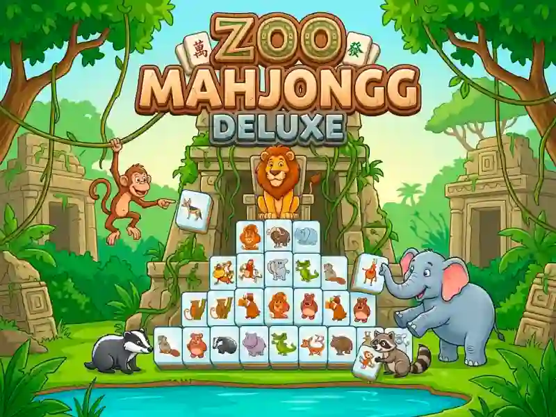 Jeu Zoo Mahjongg Deluxe en ligne