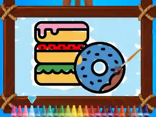 Jeu Kids Coloring Bakery en ligne