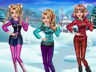 Jeu Winter Looks en ligne