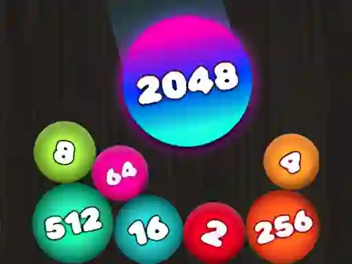 Jeu 2048 Puzzle: Connect the Balls en ligne