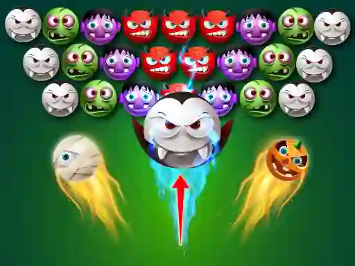 Jeu Halloween Bubble Shooter en ligne