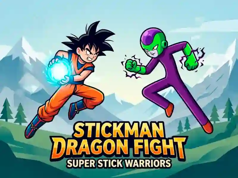 Jeu Stickman Dragon Fight - Super Stick Warriors en ligne