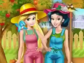 Jeu Princesses Working In the Garden en ligne