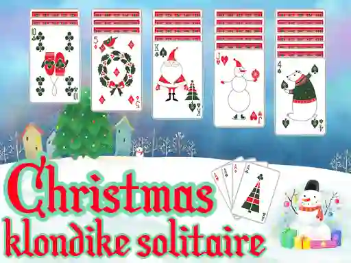 Jeu Christmas Klondike Solitaire en ligne