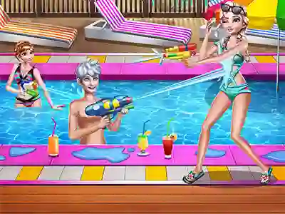Jeu Sisters Pool Party en ligne