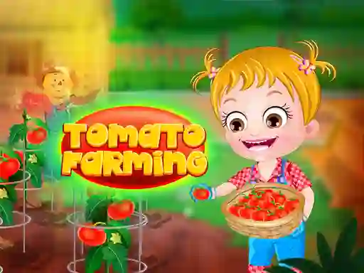Jeu Baby Hazel. Tomato farming en ligne
