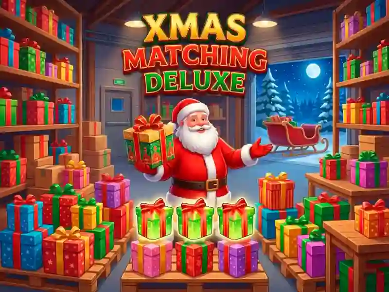 Jeu Xmas Matching Deluxe en ligne