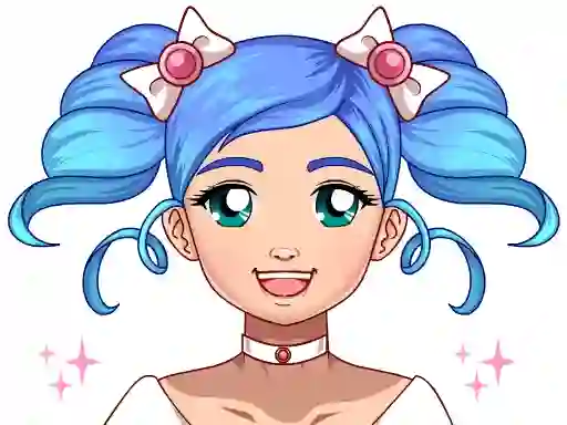 Jeu Kawaii Magical Girl Dress Up Game en ligne