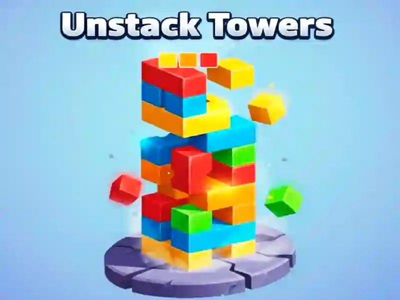 Jeu Unstack Towers en ligne
