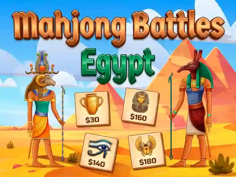 Jeu Mahjong Battles Egypt en ligne
