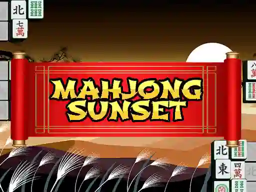 Jeu Mahjong Sunset en ligne