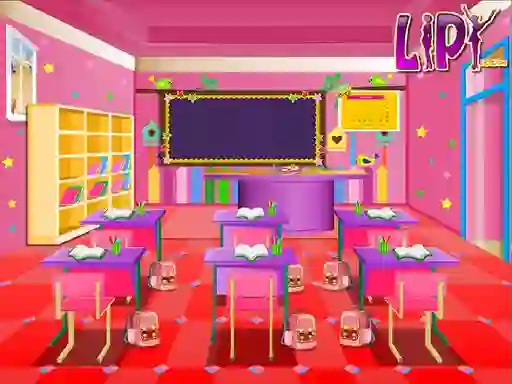 Jeu Kids Cassroom Decoration en ligne