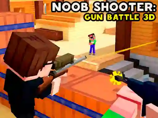 Jeu Noob Shooter: Gun Battle 3D en ligne