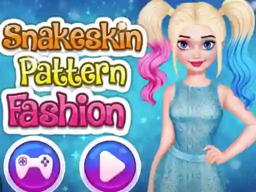 Jeu Snakeskin Pattern Fashion en ligne