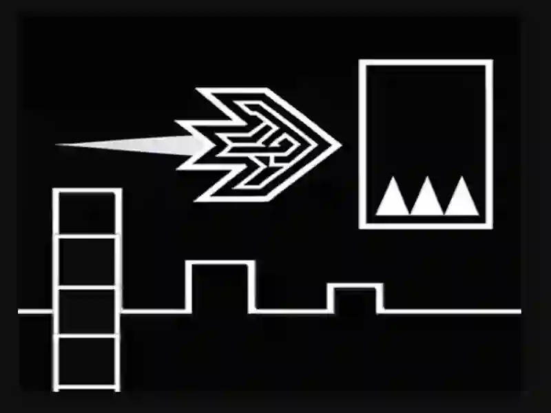 Jeu Geometry Flap en ligne