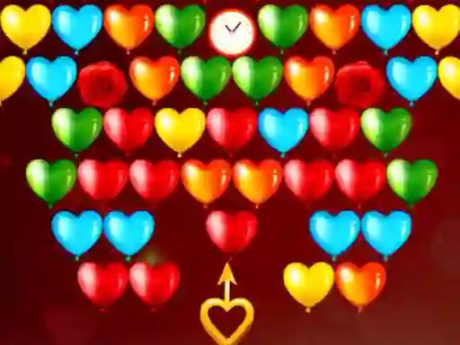 Jeu Bubble Shooter Valentines en ligne