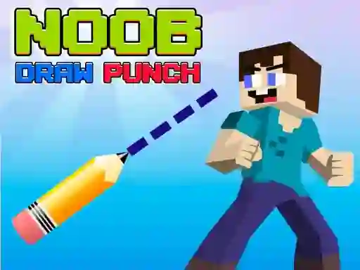 Jeu Noob Draw Punch en ligne