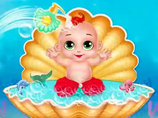 Jeu Mermaid Baby Care en ligne