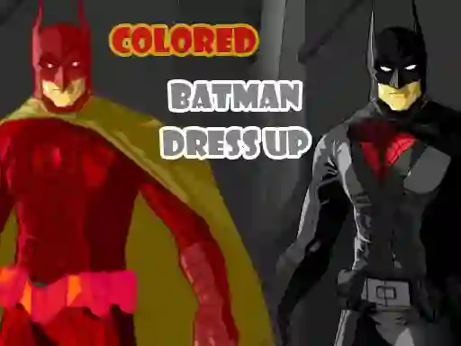 Jeu Colored Batman Dress Up en ligne
