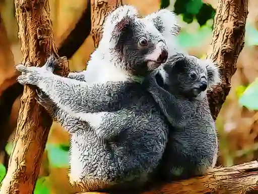 Jeu Cute Baby Koala Bear en ligne