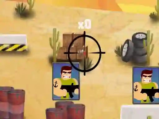 Jeu 2D War Friends Shooting en ligne
