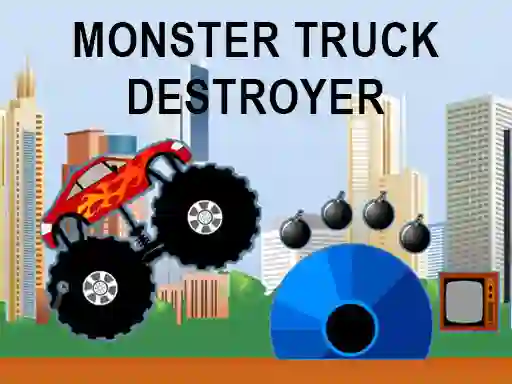 Jeu Monster truck destroyer en ligne