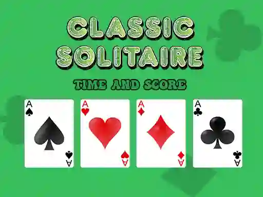 Jeu Classic Solitaire: Time and Score en ligne