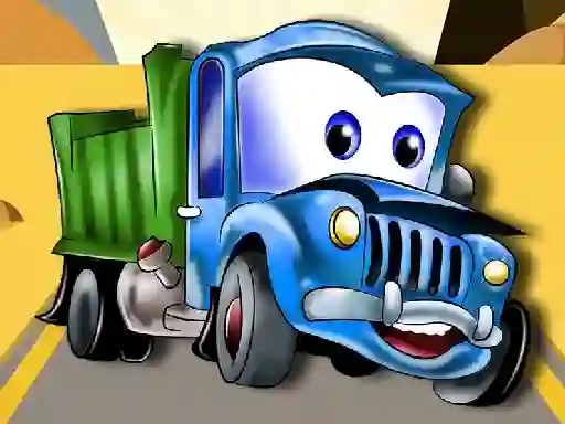 Jeu Kids Truck Puzzle en ligne