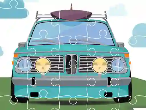 Jeu Retro Cars Jigsaw en ligne