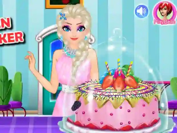 Jeu Ice queen royal baker en ligne