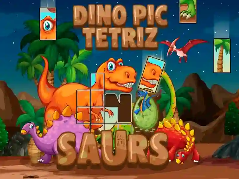 Jeu Dino Pic Tetriz en ligne