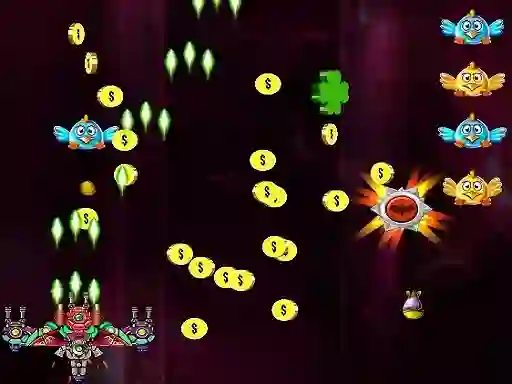 Jeu Space Attack Chicken Invaders en ligne
