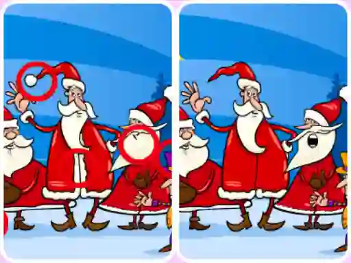 Jeu Christmas Photo Differences-2 en ligne