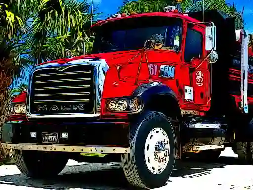 Jeu American Trucks Jigsaw en ligne