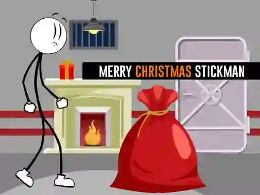 Jeu Merry Christmas Stickman en ligne