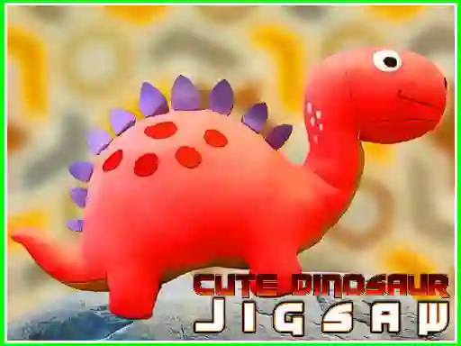 Jeu Cute Dinosaur Jigsaw en ligne