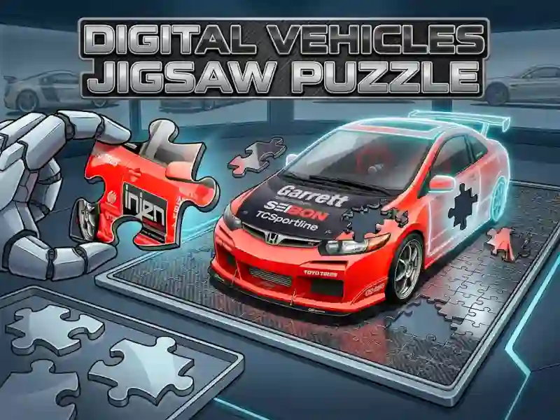 Jeu Digital Vehicles Jigsaw Puzzle en ligne