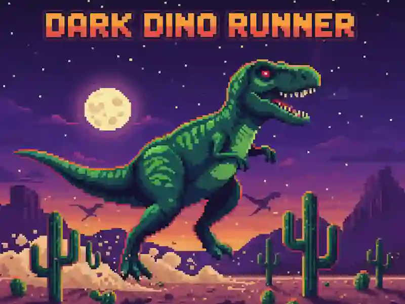 Jeu Dark Dino Runner en ligne