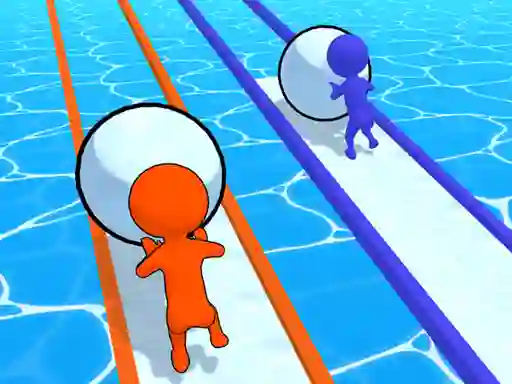 Jeu Snowball Racing en ligne