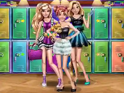 Jeu Princesses College Day en ligne
