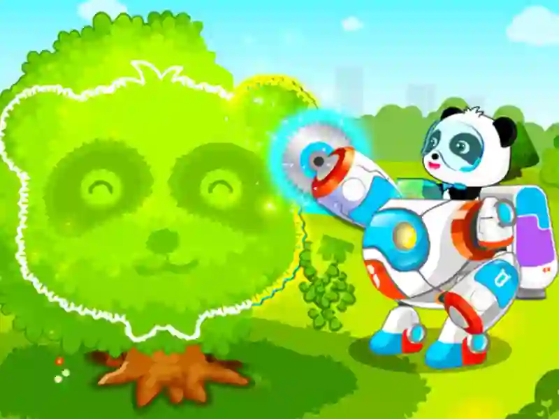 Jeu Little Panda Green Guard en ligne