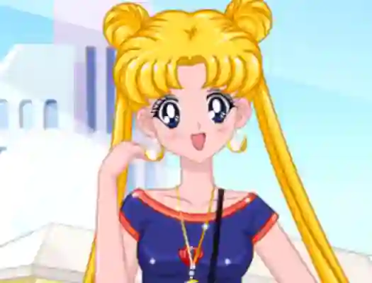 Jeu Sailor Scout`s Summer Style en ligne