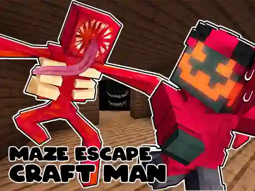 Jeu Maze Escape: Craft Man en ligne