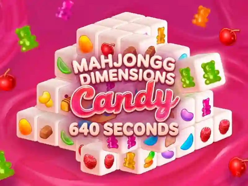 Jeu Mahjongg Dimensions Candy 640 seconds en ligne