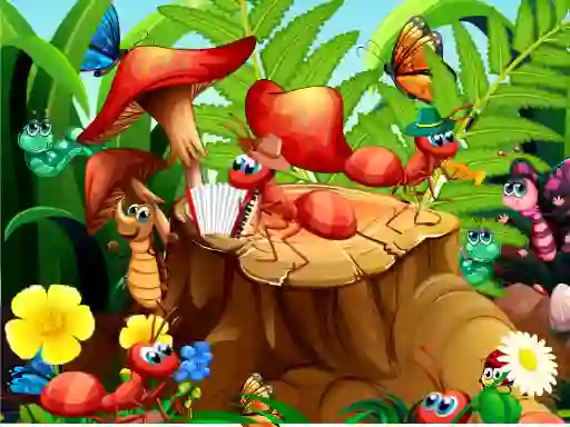 Jeu Hidden Objects Insects en ligne