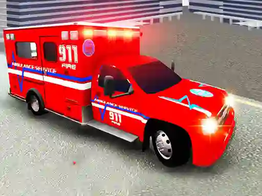 Jeu City Ambulance Driving en ligne