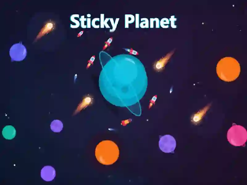 Jeu Sticky Planet en ligne