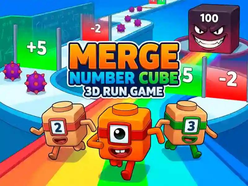Jeu Merge Number Cube 3d Run Game en ligne
